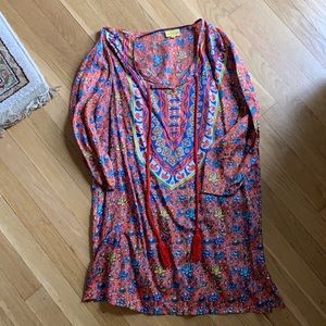 Roller Rabbit Silk Tunic